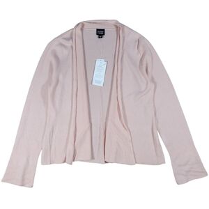 Eileen Fisher Silk Cashmere Cardigan Women S Light Pink Open Sweater Bell Sleeve